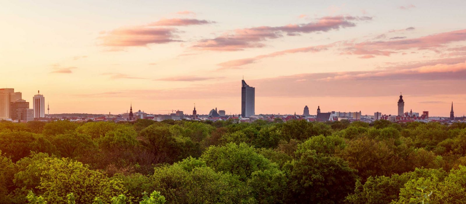 Leipzig_Sonnenuntergang